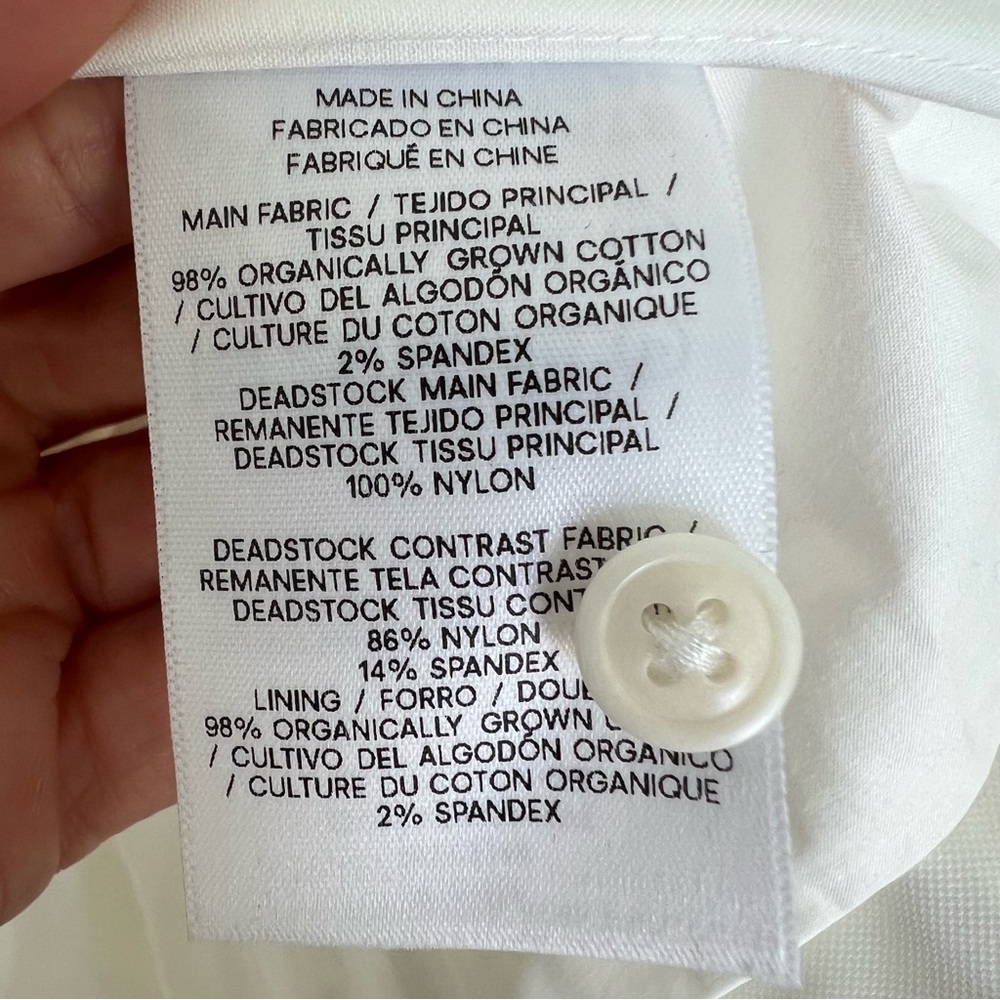 NWT Reformation The Collection Iliana Mini Dress in White, New with Tags, 6 - Picture 14 of 16